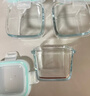 希乐扣Cilock 耐热玻璃饭盒 便当盒汤碗烤箱冰箱微波炉方形保鲜盒两只装1000ml 实拍图