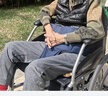 鱼跃(yuwell)手动轮椅车H053C铝合金折背折叠轻便老年残疾人代步 实拍图