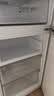 华凌美的出品271升冰箱小型三开门一级能效双变频风冷无霜冷冻冰箱HR-282WTP 实拍图