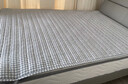 无印良品A类面料全棉棉花褥子双人家用床垫遮盖物宿舍床褥1.8x2米 蓝小格 实拍图