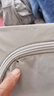 自然屋衣服收纳箱家用布艺整理盒衣柜装衣物折叠筐牛津布储物箱子神器 烟灰色-单视窗-加厚牛津布 24L（40*30*20）加粗钢架-无异味 实拍图