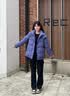 波司登（BOSIDENG）反季羽绒服【小蛮腰】90绒商场同款女90绒可脱卸帽显瘦保暖外套 夜影紫6436 M 165/88A 体重约110-120斤 实拍图