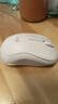 罗技（Logitech）M221轻音鼠标 无线鼠标 办公鼠标 对称鼠标 带无线微型接收器 茱萸粉 实拍图