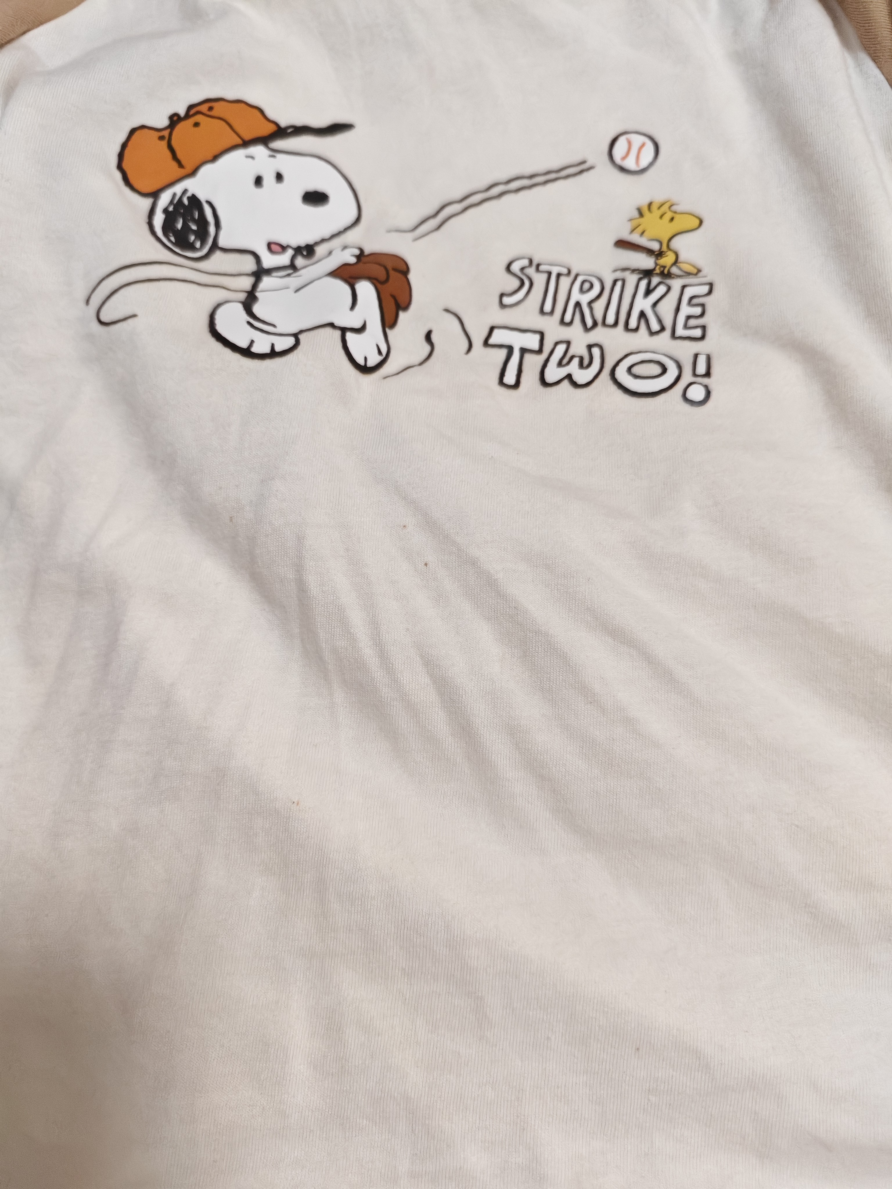 史努比（SNOOPY）儿童睡衣空调服春夏男女童薄款家居服中袖中裤套装 实拍图