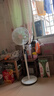 美的（Midea）【幸运草安睡1S】一级能效直流变频声控电风扇家用遥控卧室静音落地扇台式桌面抗菌大风力转页扇 实拍图