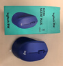 罗技（Logitech）M330 静音鼠标 无线鼠标 办公鼠标 右手鼠标 蓝色 带无线2.4G接收器 实拍图