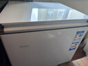 海尔（Haier）100L单温冰柜小型家用小冰柜减霜一级能效冷藏冷冻转换深冷冷柜小冰箱BC/BD-100GHW9D价保618 实拍图