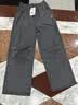 诺帝卡（NAUTICA）【凉感防晒抗湿】NAUTICA童装男女童夏季长裤伞裤速干裤薄运动裤 深灰色 170 实拍图