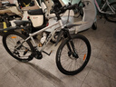 京东京造 XC350山地自行车铝合金禧玛诺21速油压碟刹成年人学生15寸时空银 实拍图