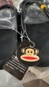 大嘴猴（paul frank）人字拖男士夏季软底沙滩鞋女士夹趾室内居家凉拖鞋 黑色 42-43  实拍图