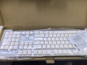 前行者GX 87/104键真机械手感游戏键盘鼠标套装有线静音薄膜键鼠台式电脑网吧笔记本办公背光USB外接外设 白色-彩虹背光键盘【加厚升级版】 实拍图