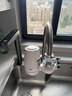 沁园（TRULIVA）净水器家用水龙头过滤器直饮自来水滤水器前置超滤厨房卫生间通用除水垢余氯双出水可清洗滤芯多层 一机八芯【13级精过滤丨4年半免换芯】 实拍图