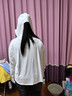 蕉下（beneunder）防晒衣女宽松百搭防紫外线出行AL417霜奶白均码加大 实拍图