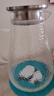 青苹果冷水壶凉水壶硼硅耐热玻璃冷热水壶嘟嘟壶1.75L家用饭店通用 实拍图
