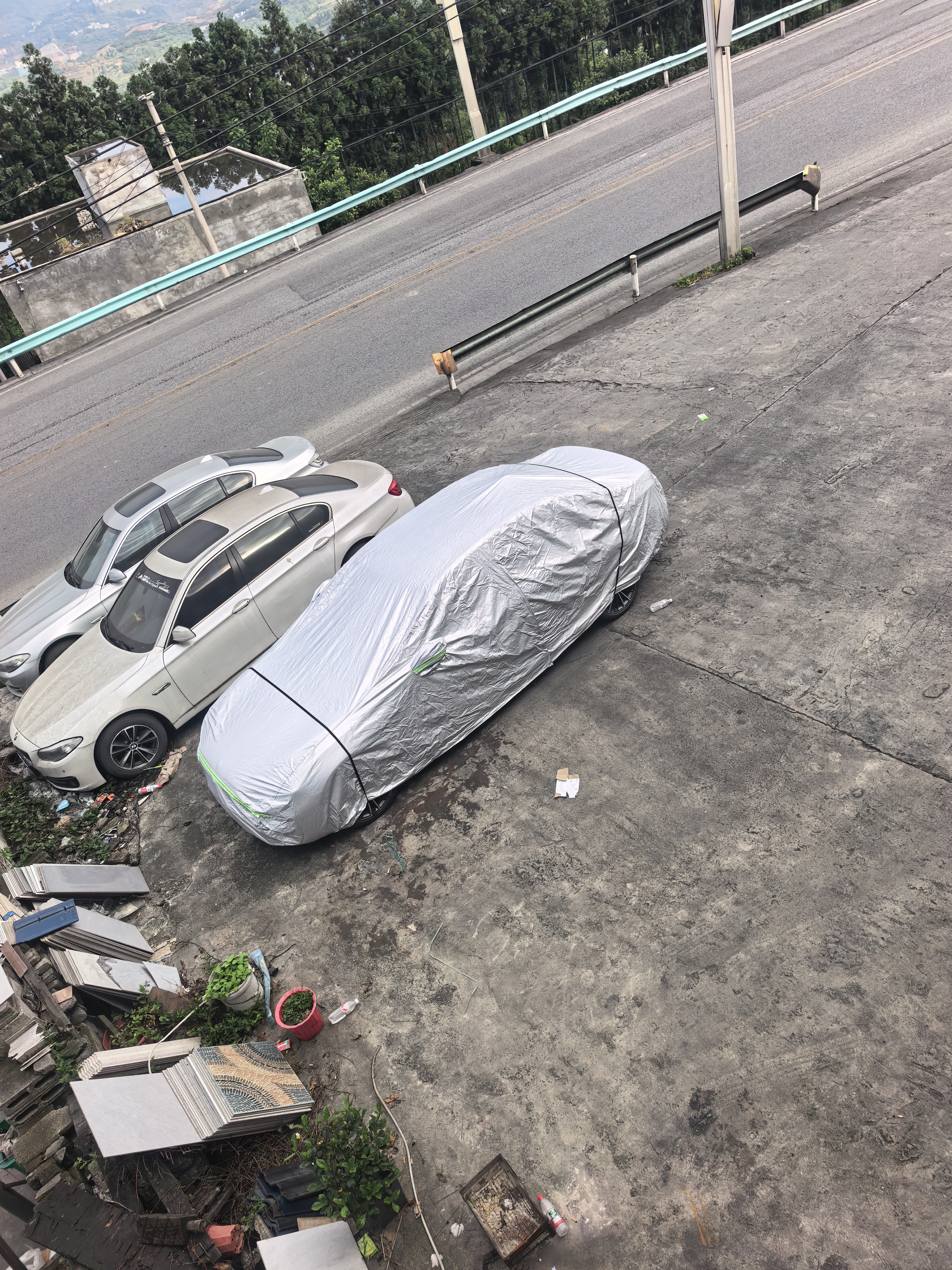 惠和成宝马5系车衣全车罩华晨宝马五系530li/525li遮阳防晒防雨外罩车套 实拍图