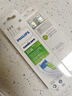 飞利浦（PHILIPS）电动牙刷头W2亮白型官方原装欧洲进口适配钻石1/3/3pro/CI/导航刷系列刷柄 3支装HX6063/67 白色 实拍图