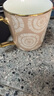 松发瓷器陶瓷杯子家用办公室咖啡杯水杯女生大容量情侣马克杯 卡其色 实拍图