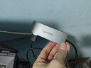 联想（Lenovo）USB3.0金属分线器扩展坞高速4口集线器HUB拓展坞笔记本电脑一拖多转换器转接头扩展器Type-C供电 实拍图