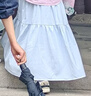 班尼路（Baleno）蛋糕半身裙女2026夏新款高腰遮肉显瘦韩系气质温柔显瘦仙女A字裙 实拍图