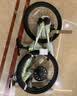 京东京造灵跃自行车铝合金车架8-12-13岁儿童自行车学生变速22寸青柠 实拍图
