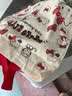 新款卡通可爱草莓熊迪士尼帆布包大容量学生书包手提斜挎女 帆布袋【蝴蝶结】27*24*6cm 实拍图