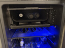 荣事达（Royalstar）冰吧冷藏柜 欧式恒温红酒柜酒店家用客厅冰箱迷你小型单门办公室保鲜展示留样茶叶饮料柜 一级能效118L【冷藏+微冷冻+蓝光灯+酒架】 实拍图