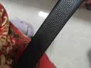 老人头（LAORENTOU）男士皮带真牛皮无头皮带条自动扣腰带男无扣头层牛皮带身 实拍图