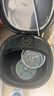 VCJ洗衣机半全自动迷你洗衣机小型洗脱一体小型家用母婴内衣裤洗袜子神器儿童单身人宿舍出租房 新4.5KG【立体水洗去污*定时降噪快洗】暗夜黑 实拍图