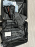 ATHT行李箱男小型旅行箱飞机商务登机箱18英寸密码拉杆箱女皮箱子黑色 实拍图