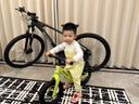 乐卡（Lecoco）儿童平衡滑步车2-6岁荧光绿搭配护具四件奶白咖 实拍图