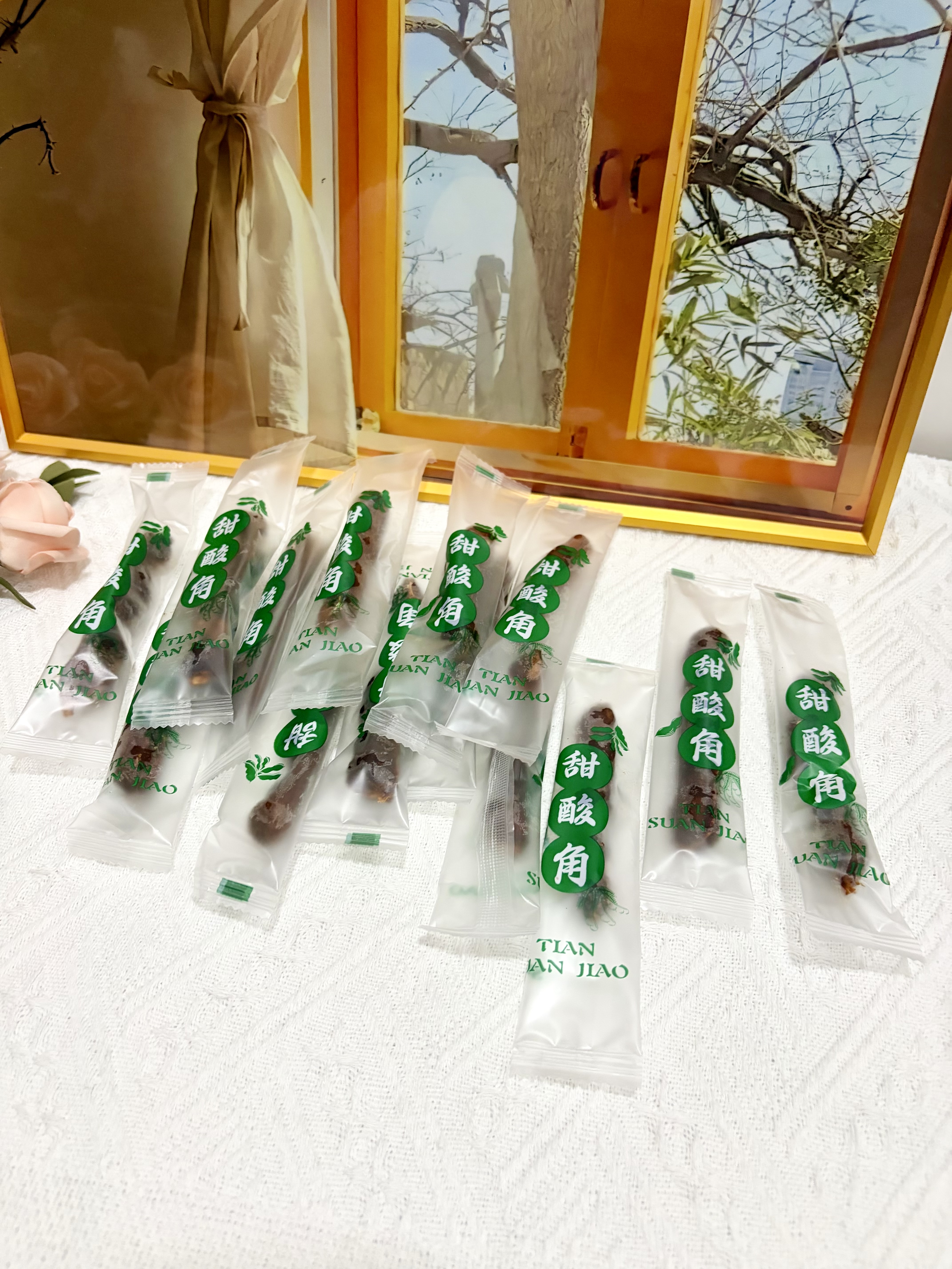 麦兮牧牧云南特产去壳甜角酸角新鲜罗望子孕妇零食水果西双版纳特产200g 实拍图