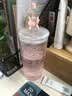 星巴克（Starbucks）桃花女神杯粉色渐变玻璃吸管杯550ml办公室泡茶水杯子女神节礼物 实拍图