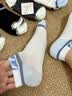 FitonTon10双袜子男士短袜夏季防臭袜子10A抗菌棉袜短筒运动袜网眼篮球袜 实拍图