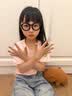 maxfine儿童指甲油免烤无毒无味女孩女童宝宝小学生专用亮晶晶可撕拉套装 V24海盐冰淇淋（新包装102+92+45） 实拍图