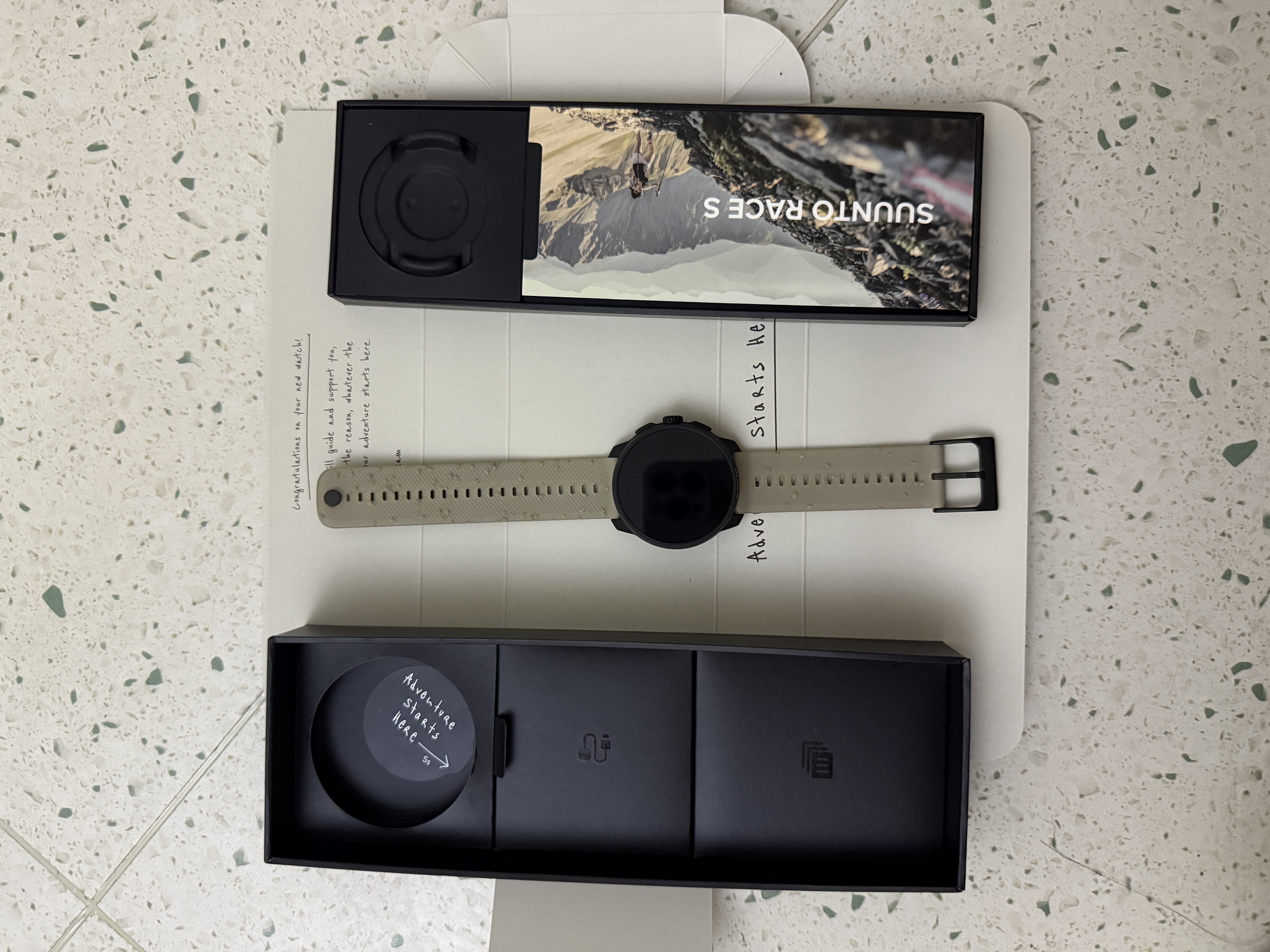颂拓（SUUNTO）RACE S心率血氧双频户外骑行跑步游泳登山智能运动手表男女礼物 【精钢】野韵棕-晒图有礼 实拍图
