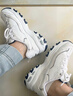 斯凯奇（Skechers）小白熊女鞋夏季厚底百搭老爹鞋熊猫鞋休闲运动鞋 实拍图