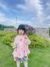 牧萌儿童防晒衣男女童防晒服夏季冰丝凉感宝宝防晒外套披肩 水蜜桃 M 实拍图