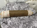 夏季推荐艾草凉席枕亲肤舒适颈椎保健枕圆柱形养生枕草本填充天然 夏季凉席颈椎枕 单只 粉色蜜桃 实拍图