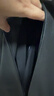 法蒙泽西服套装男士三件套商务职业正装小西装男结婚新郎上班修身外套男 黑色(西服+西裤+衬衫+大礼包) 3XL 【140-155斤】 实拍图