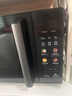 美的（Midea）微碳微波炉烤箱一体机900w微波1000w烧烤平板光波速热23L容量变频臻彩荧幕家用一级能效 （C32） 实拍图