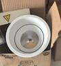 雷士（NVC）LED射灯家用嵌入式背景墙防眩洗墙小山丘铝材白色7瓦暖白显色Ra98 实拍图