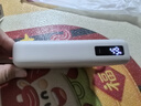 小米（MI）3C认证自带线充电宝10000 67W浅咖色65W自充可上飞机/火车可充手机平板笔记本户外 实拍图