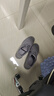 京东京造男士运动休闲鞋百搭透气软底网面健步男鞋白色43 实拍图
