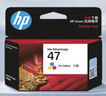 惠普（HP）47原装大印量彩色墨盒 适用hp 4825/4826打印机 实拍图