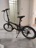 大行（DAHON）P8折叠自行车经典成人20英寸8速折叠车男女式运动单车KBC083 消光黑【经典版】 实拍图