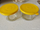 网红咸菜碗玻璃密封罐加厚酱菜盒冰箱保鲜罐小菜泡菜罐分装盒 两只随机装 2个 180ml 实拍图