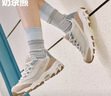 斯凯奇（Skechers）奶茶熊女鞋夏厚底老爹鞋软底熊猫鞋休闲运动鞋149238 实拍图