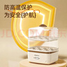 志高（CHIGO）【价保618】煮蛋器蒸蛋器 电蒸锅双层多功能早餐蒸煮一体机小型1-2人 鸡蛋羹神器高温自动断电204 实拍图