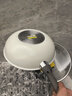 炊大皇炒锅不粘锅易洁少油烟平底煎炒锅32cm电磁炉通用瓷晶CJ32CG 实拍图
