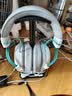 漫步者（EDIFIER）HECATE G5无线版 2.4G有线蓝牙三模头戴式 7.1声道电竞赛事级无线游戏耳机礼物耳麦笔记本台式plus 银白色+耳机支架 实拍图